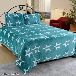 Winter Bedsheet With Pillow Cover