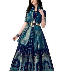 JAQUARD LEHENGA