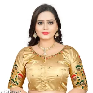 Premium Fabric Embroidered blouse For Women