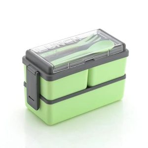 OLMARTT KITCHENWARE Lunch Box for Office Men and Lunch Box for Kids, Microwave Safe Lunch Boxes (Pack of 1,Multicolor, Plastic), 1400 ml