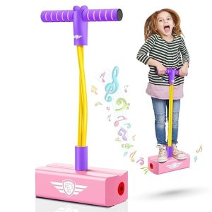 MOKRUSH Gifts for 3-12 Year Old Boys Girls, Foam Pogo Jumper for Kids Fun Toys for Kids 5-7 Pogo Stick for Kids Cool Toys for Autistic Fun Sports Games for Kids Christmas 2020 Presents for (Multi)
