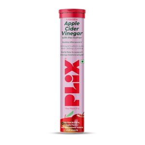 PLIX – THE PLANT FIX L-Carnitine Acv Effervescent Tablets Helps To Turn Food Into Energy|Pack Of 1,1 Count,15 Capsules