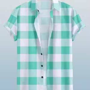 Shirt’s Men Lycra Digital Printed Stitched Half Sleeve solid design stylish look designer trending casual shirt