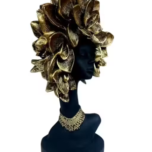Impressive Handicrafts Radiant Raisin Majestic Lady Sculpture/Showpiece for home decor, livingroom, office, bedroom