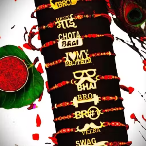 STYLISH 9 RAKHI COMBO