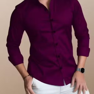 MACSAM Premium Stylish Shirts For Men – WINE