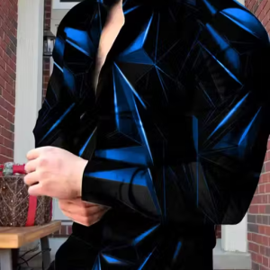 Laycra Printed Men Shirt