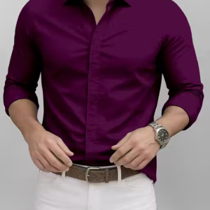 AMEZIA STYLISH SHIRT’S FOR MEN – WINE