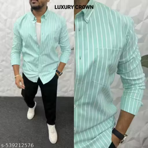 men striped shirt