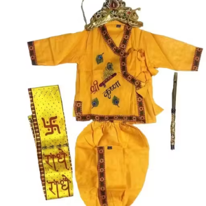 krishna dress for baby boy & girls,Kids kanha dress yellow colour, Fancy dress for kids,