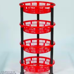 ANY COLOUR 4 LAYER RACK FOR FRUIT AND VEGETABLE STORAGE