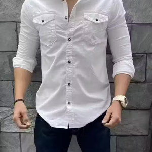 vstrr double pocket shirt for men