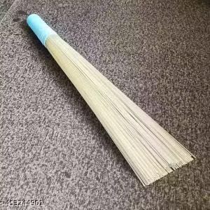 White Sink Kharata Broom || Broom for Floor Cleaning and Bathroom Floor Cleaning Wet & Dry Cleaning || Plastic Broom/jhadu for Home and Bathroom Cleaning