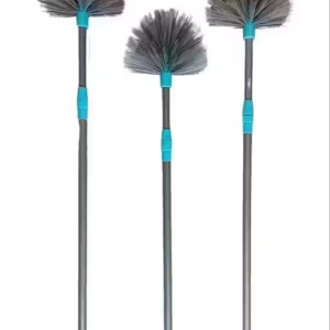 Round Shape Ceiling Jala Cobweb Cleaning Broom (Colour May Vary, 1.5 Meter)