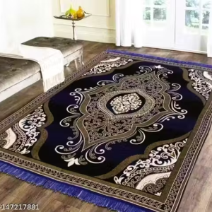 Beautifully Designed Cotton Carpet for Your Living Room/ Bedroom etc. (Size 138×200 Cm ) By NS Shop