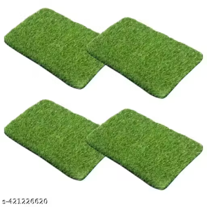 ARTIFICAL GRASS MAT- 45 X 30 CM- PACK OF 4