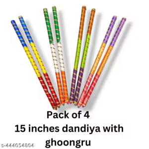 Sc navratri special dandia for girls and boys for navratri festival,festive 15 inches