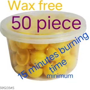 ghee Diya, ghee jyot, ghee wick, diya bati, ghee bati 50 piece