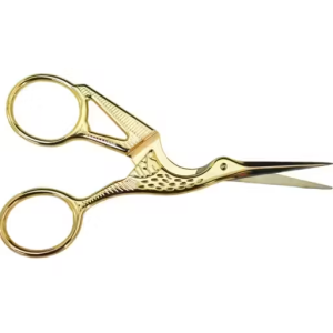 Ragro Embroidery Bird Scissors Stork Stainless Steel Crane Design Embroidery Scissors Stork Shears Scissors, Stork Scissors for DIY Embroidery, Crafting, Sewing