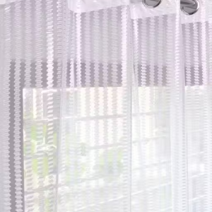 White Tissue Transparent Net SheerCurtains Pack of 01 pc