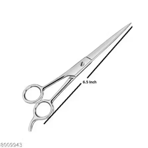 Unikkus scissor for hair cutting , smooth and comfortable stainless steel scissors for professional salon barber , sharp cut nice handle useful for parlor ,size 6.5 inch