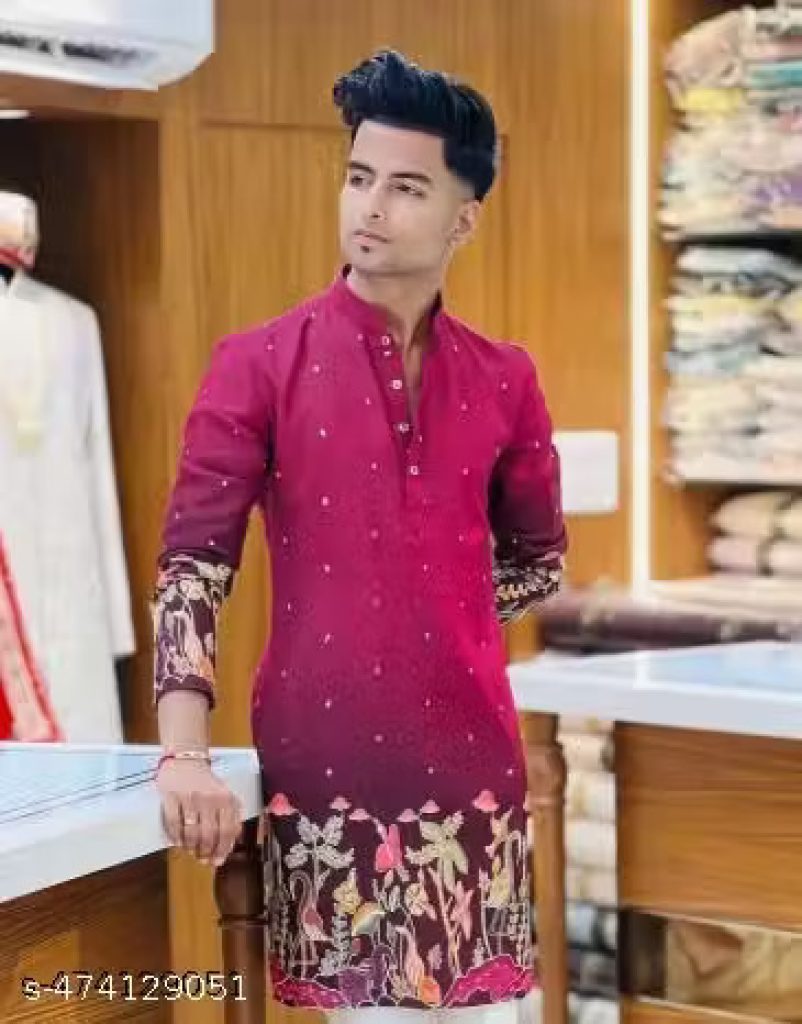 Embroidery Kurta for men