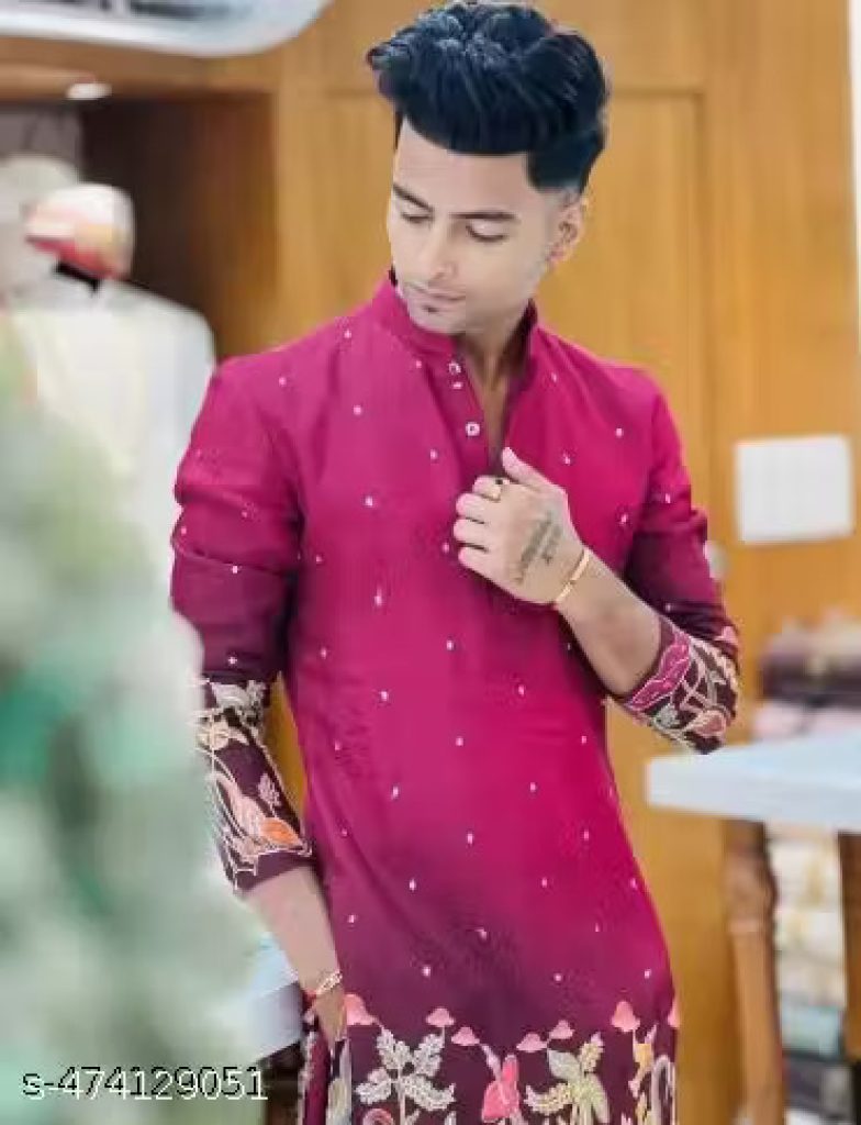 Embroidery Kurta for men