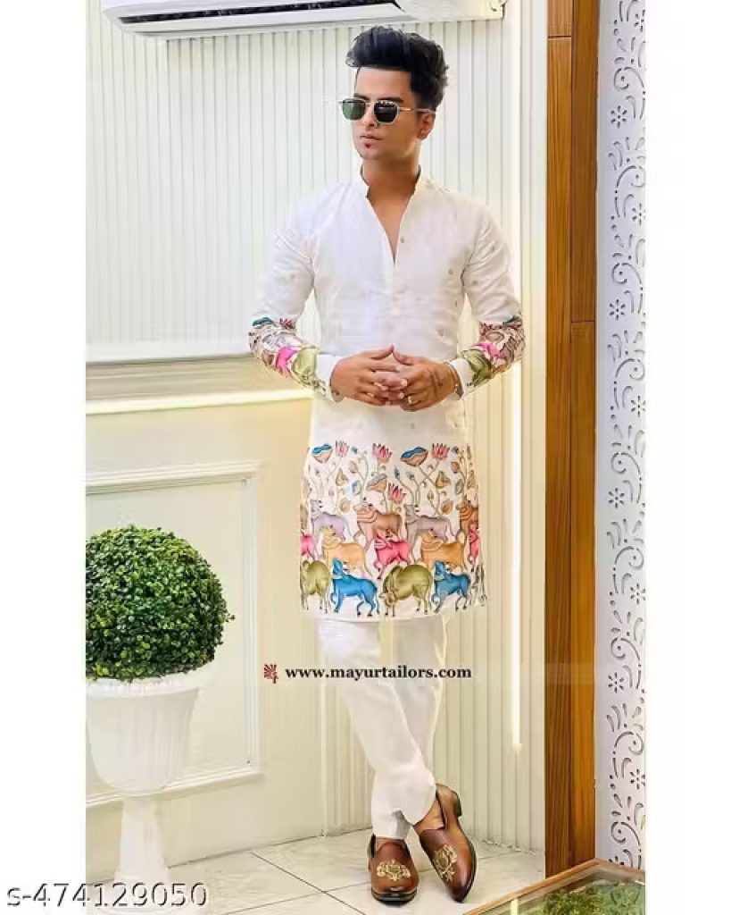 Embroidery Kurta for men