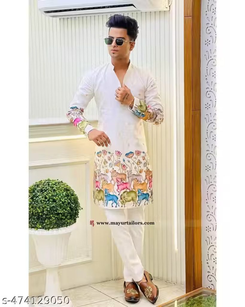 Embroidery Kurta for men