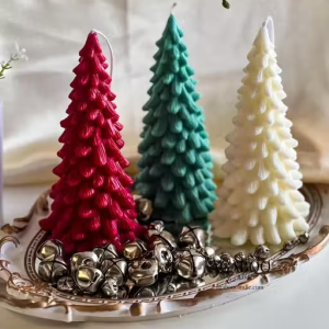 Christmas Gift Candle Set – Tree Candles