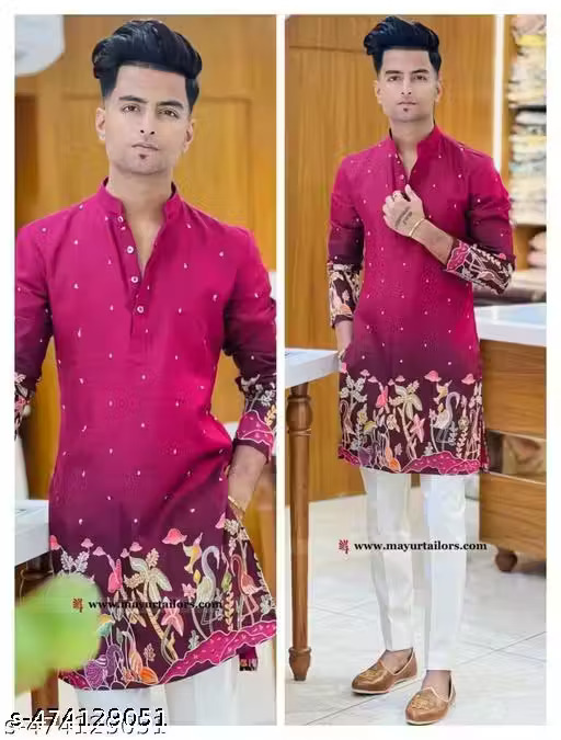 Embroidery Kurta for men