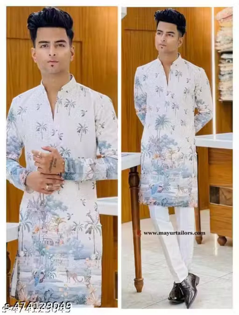 Embroidery Kurta for men