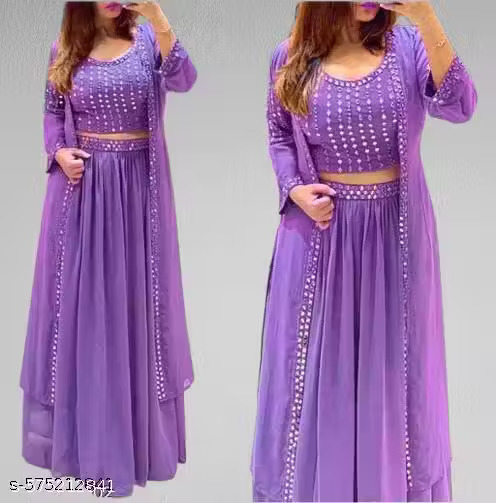 nm2kh_512 lehenga choli set crafted