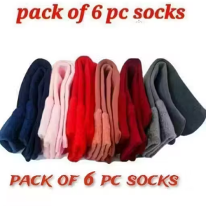 Cotson Stylish Women Multicolor Frills women / girls Socks Pack Of 6