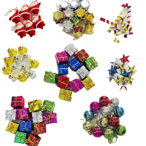 Christmas Tree Decorations (Set of 48 Pcs Ornaments)