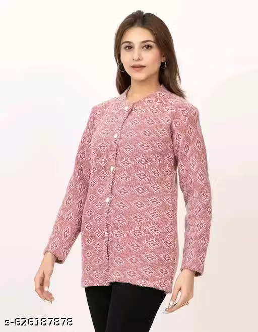 rwqka_512 Woolen Sweater for Women