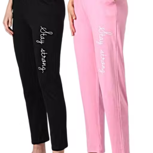 Classy And Trending Pure Cotton Women Printed Pyjama -Pack Of 2