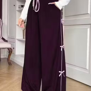 Ribbon Track Trending Pants for Girls/Womens Track Pant