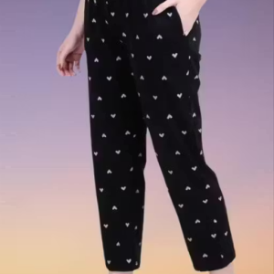 Women Ladies and Girls payjma lower and night dress printed cotton