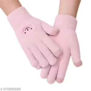 Screen Touch Warm and Soft Winter Gloves for Women and Girls