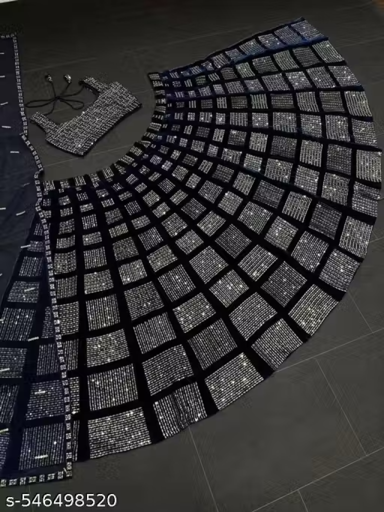 BLUE Superior Women Lehenga