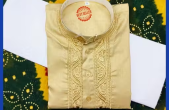 Beige Kurta with Payjama