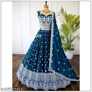 Women Embroidery work Designer Lehenga Choli