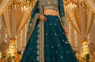 Sequins Shaded Stylish Lehenga
