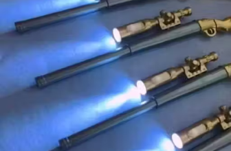 Sniper Rifle Gun Gel Pen with LED