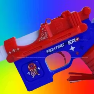 JMV Musical Projector Toy Gun with Realistic Sound and Light Effect Gunss & Darts (Red, Blue)