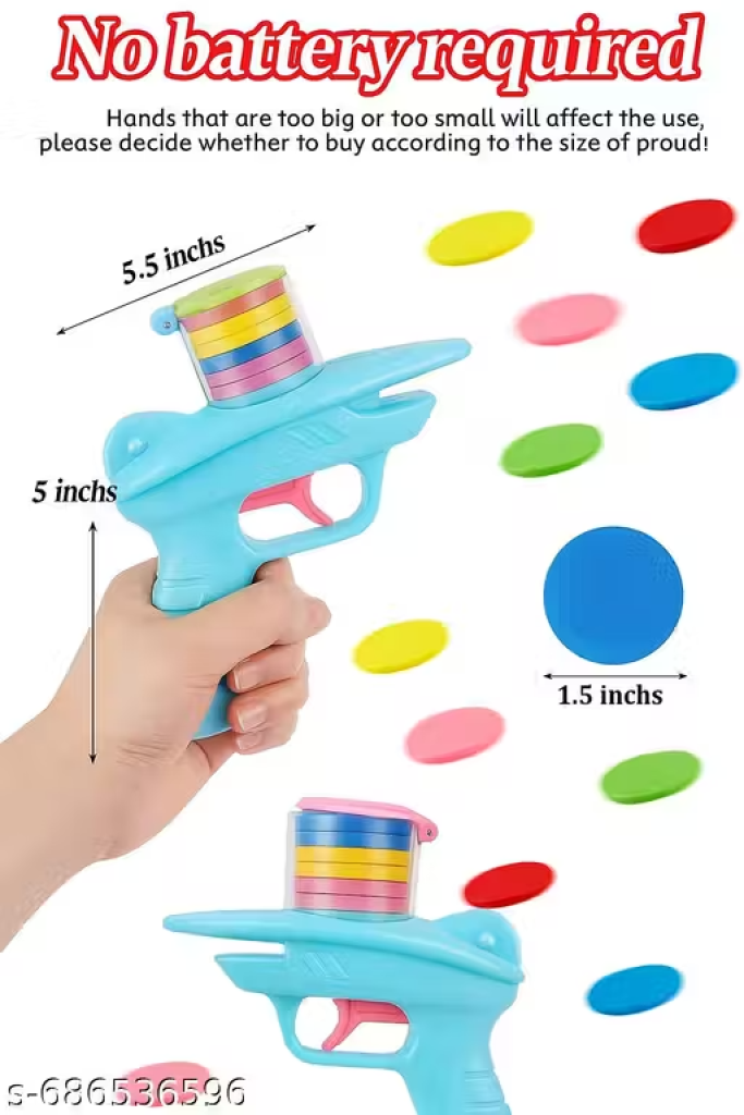 Manual Disc Shooter Toy Gun