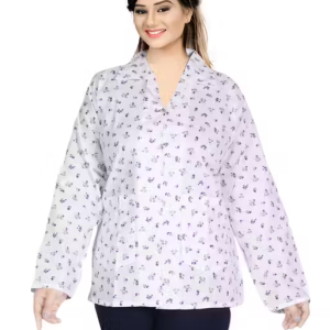 Women’s/Girl’s Cotton Floral Printed Summer Coat | Helps to Protect From Sunrays, Dust Pollution, Sunburn, Tanning of Skin | Ideal for Driving, Hot Summers, Traveling | Sun Coat