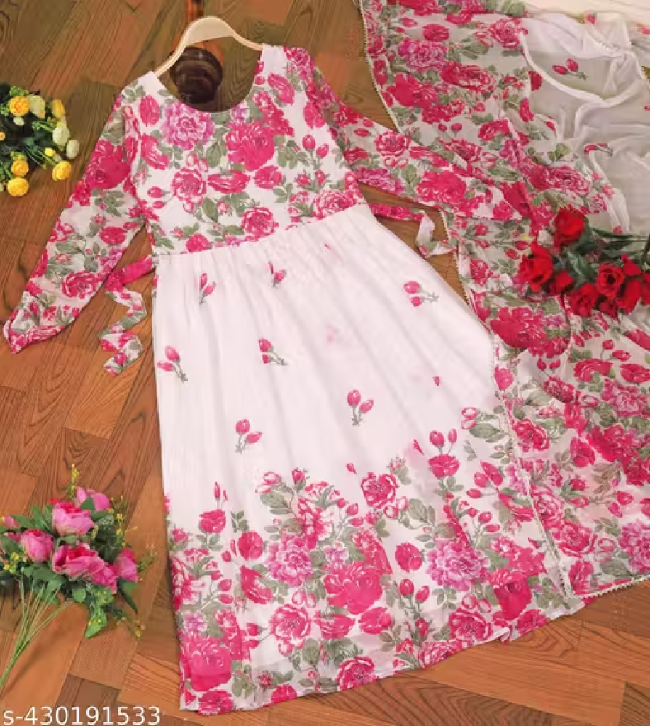 Digitally printed Gown