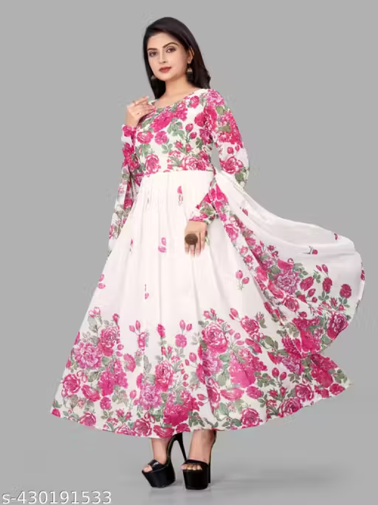 Digitally printed Gown